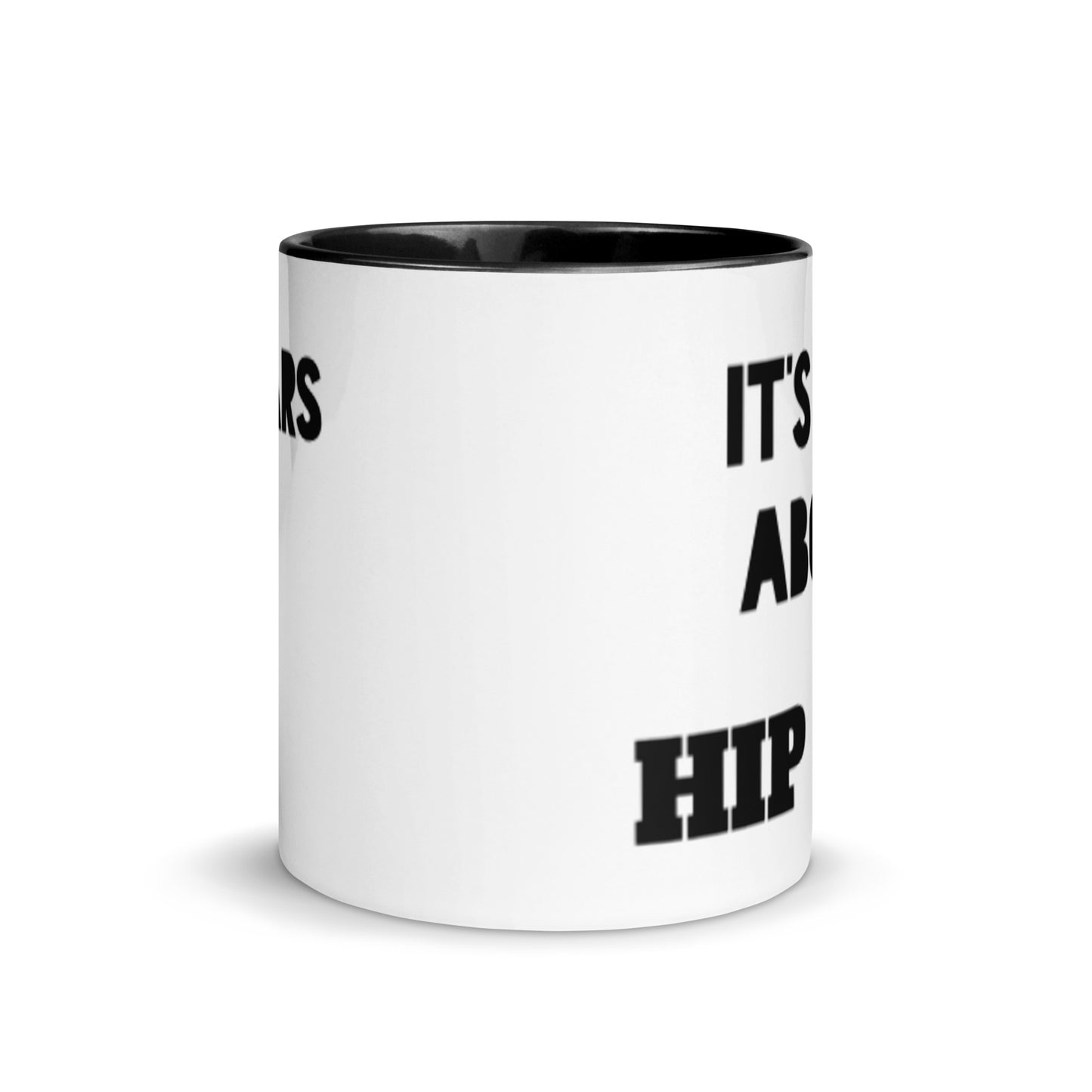 Luv Mugs By Nikki B 11oz White/Black Ceramic "It's All About Hip Hop" 50 Years Celebration Mug