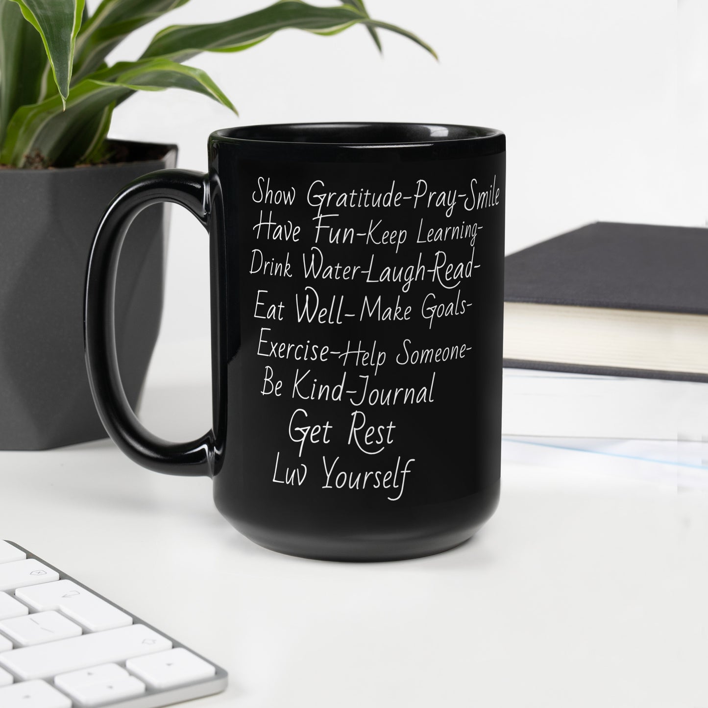 Luv Mugs By Nikki B 15oz Daily Checklist Mug