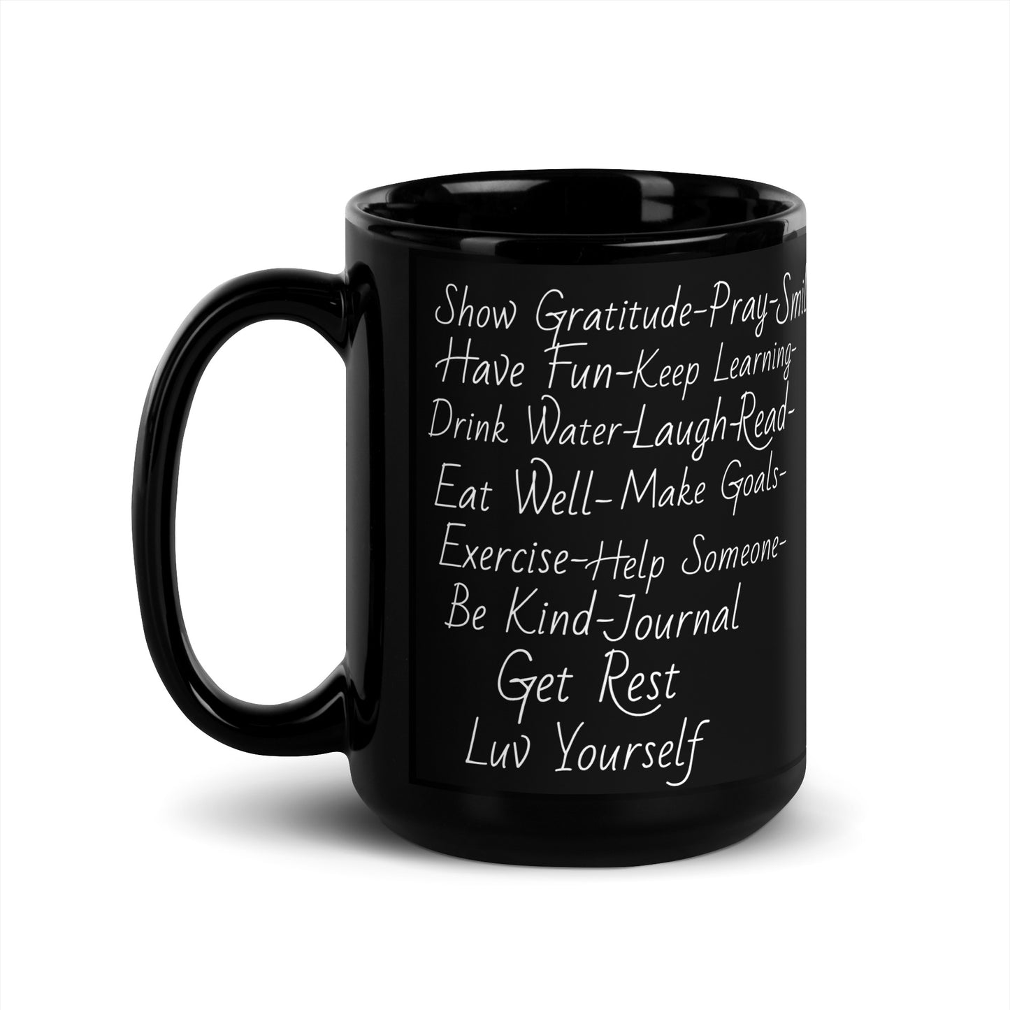 Luv Mugs By Nikki B 15oz Daily Checklist Mug