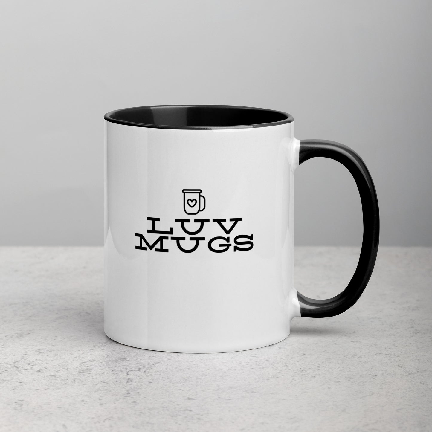 LuvMugs- 11oz White Ceramic Today Is A Great Day To Sip Tea and Mind My Business